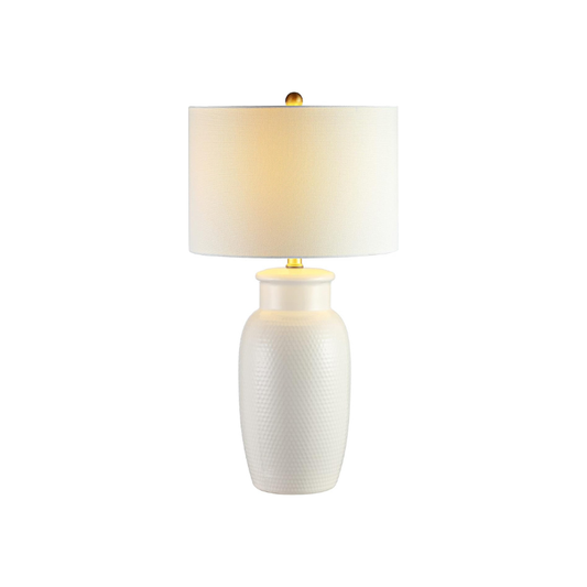 Safavieh 28-Inch Ceramic Table Lamp, Ivory