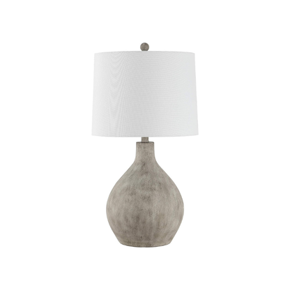 Safavieh 26-Inch Resin Table Lamp, Grey