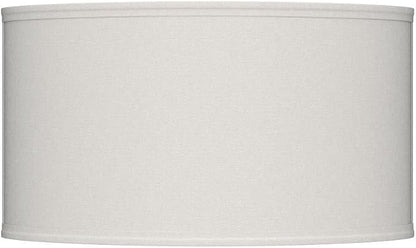 Yosoan 13-Inch Fabric Wall Sconce, Brass & White